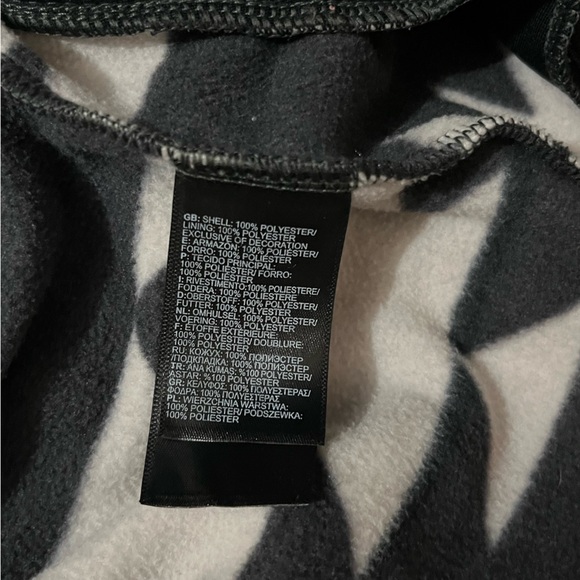 The North Face Alpine Full Zip Fleece Jacket - Aztec Print - Women's SZ Medium - Picture 8 of 9